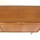 Enfilade scandinave en teck, Möbelfabriken Linden, Horda, Suède, 1960