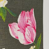 Box padded with old fabric