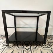 Trolley, occasional piece of furniture on vintage wheels