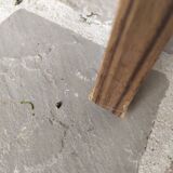 Vintage desk in brown formica