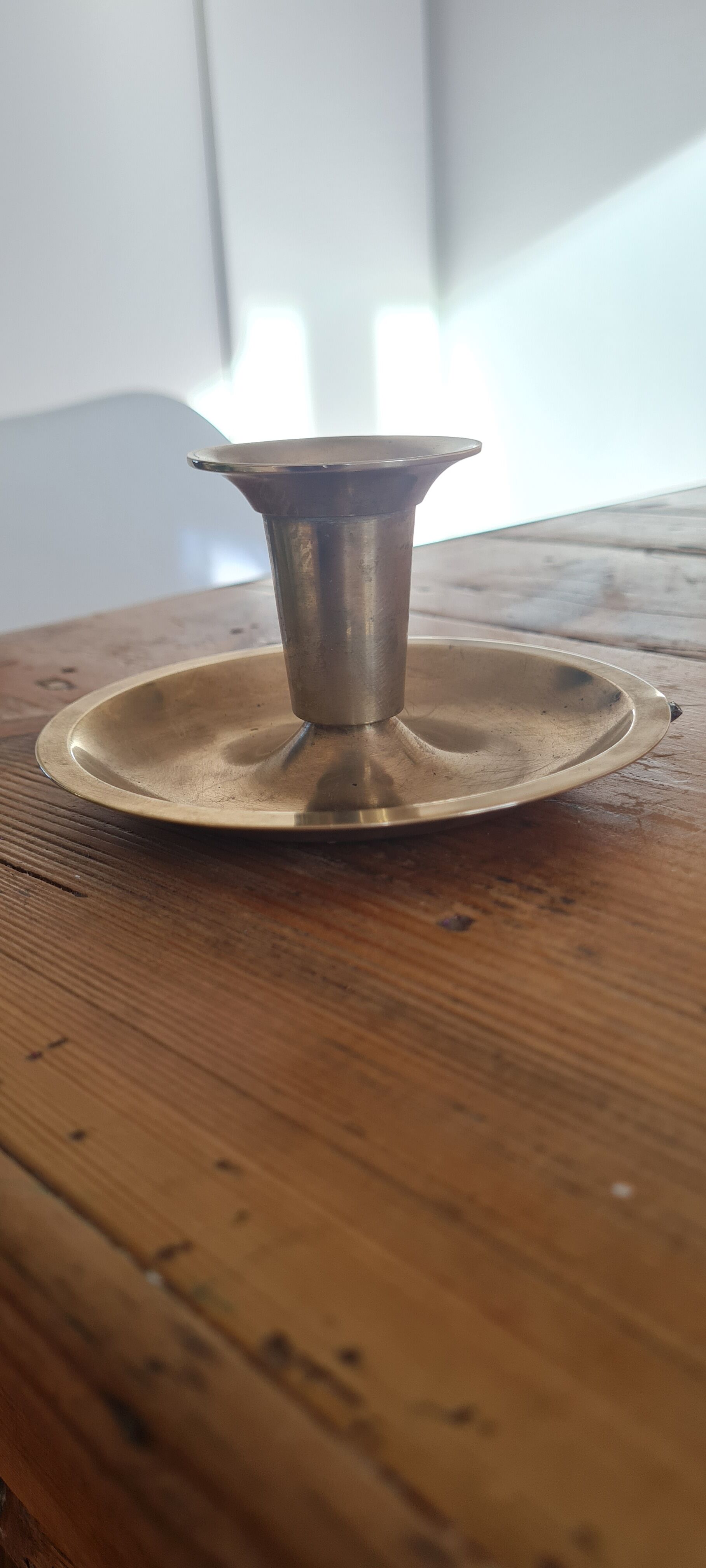 Brass candle holder