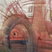 Lithographie 1/10 signée Bernard Ledein, 1986