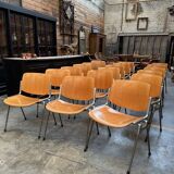 Suite of 18 DSC106 chairs by Giancarlo PIRETTI for Castelli