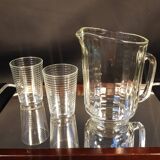 Glass pitcher