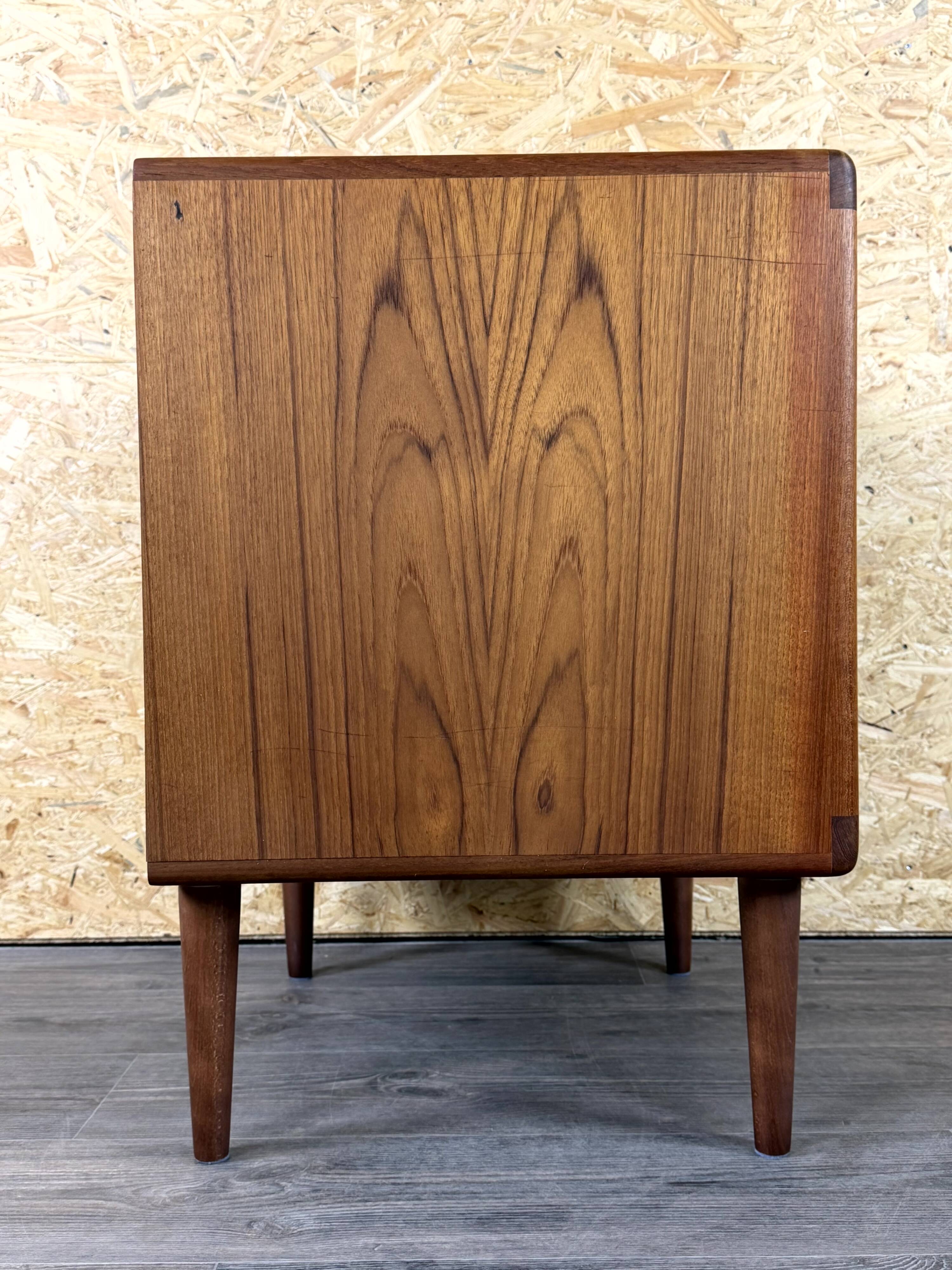 1960s 1970s Teak Sideboard Credenza Cabinet Danish Modern Design Denmark