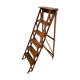 Escabeau old foldable in wood