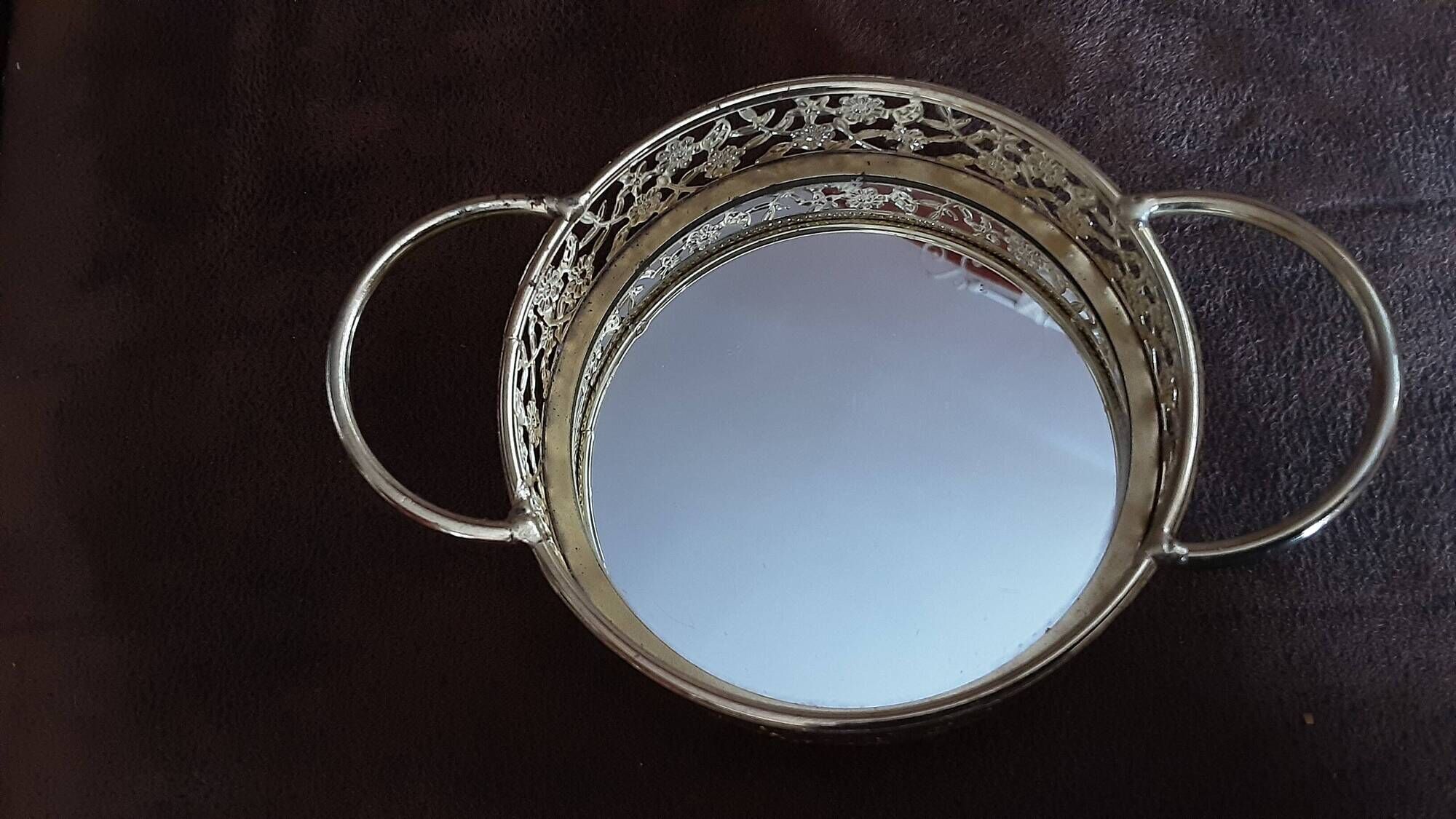 Coupelle  métal/miroir
