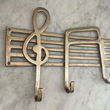 Brass wall hook