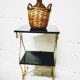 Demijohn dressed in wicker