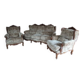 Sofa and 2 armchairs