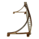 Old brass train luggage rack