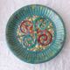 Quimper Quillivic slipware plate