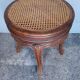 Piano stool carved wood St Louis XV ep XIXem