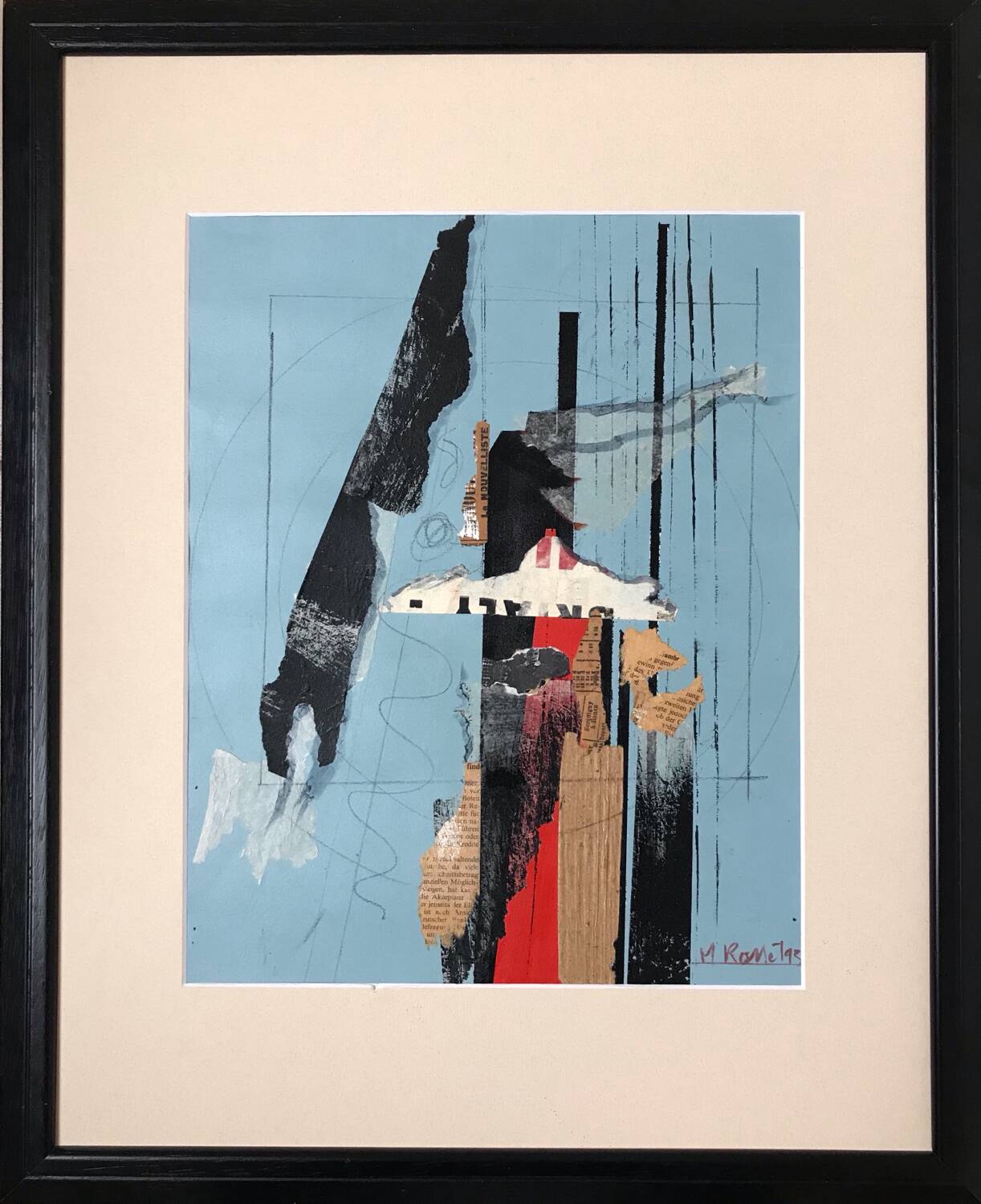 Martine rosset, 1949-2011. mixed media, 1995