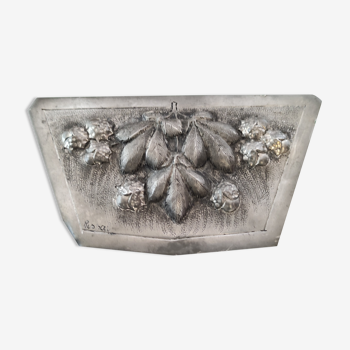 Boîte à bijoux en étain par Rispal - Art Nouveau
