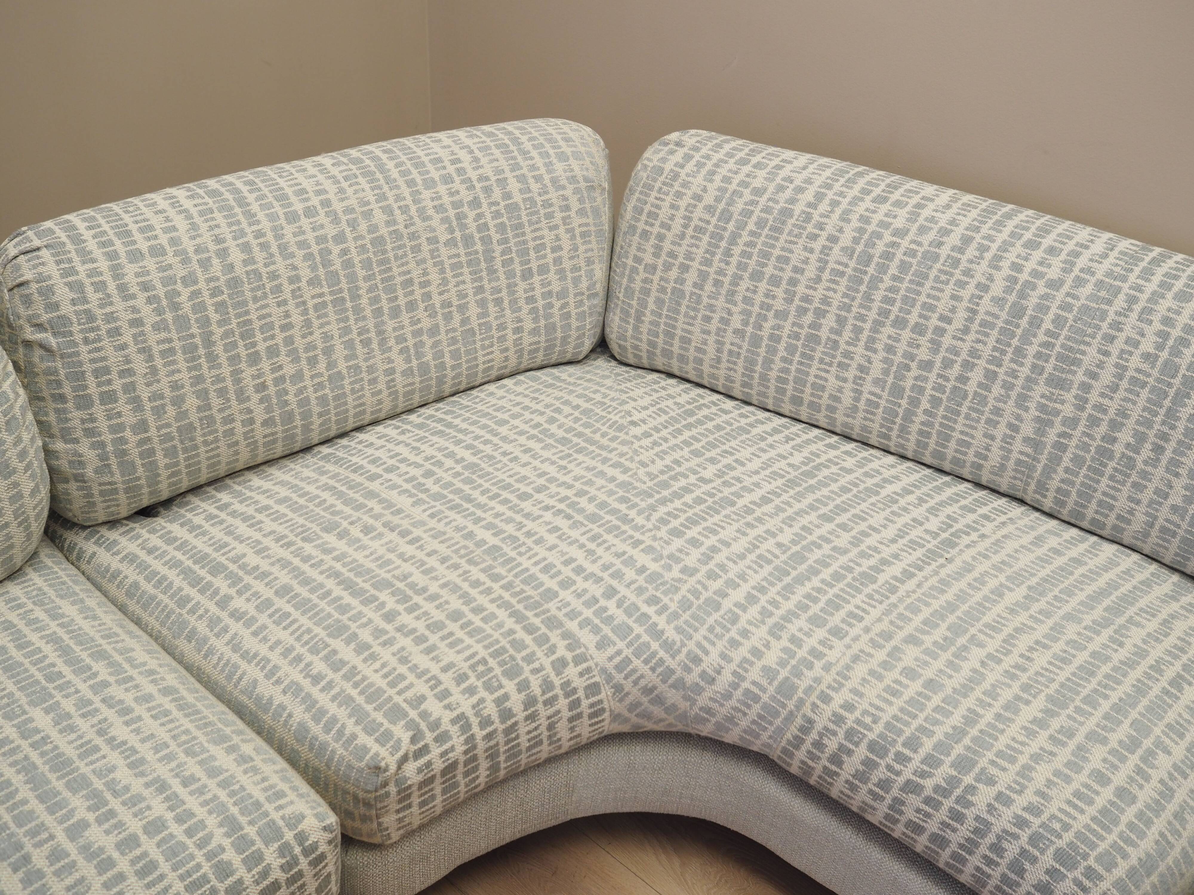Modular corner sofa, Italian design, 1970s, production: Italy