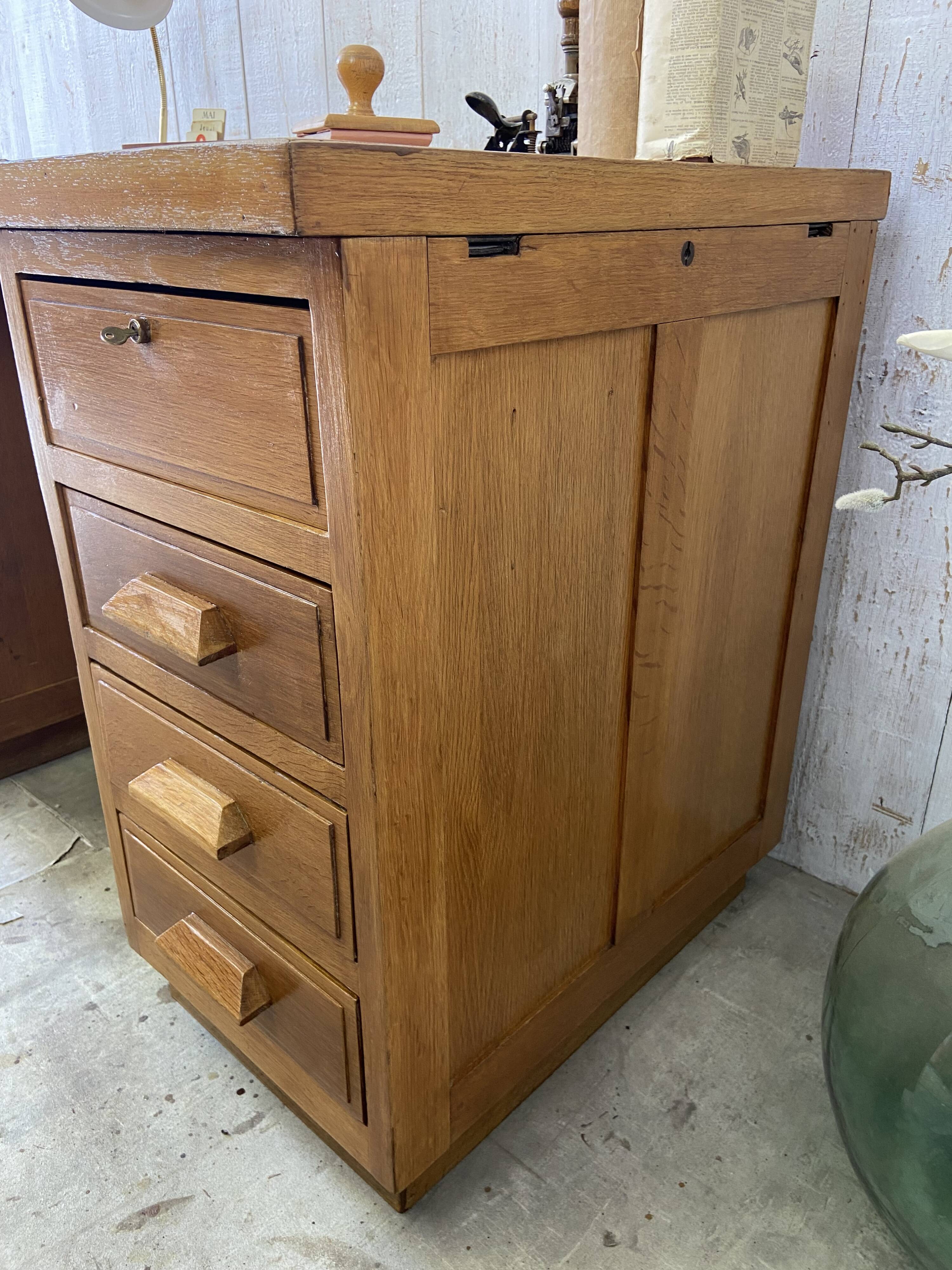 Vintage warden's office