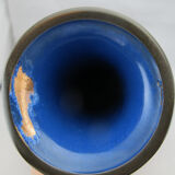 Vase chinois en laque rouge