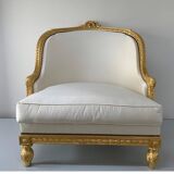 Fauteuil classique en hêtre