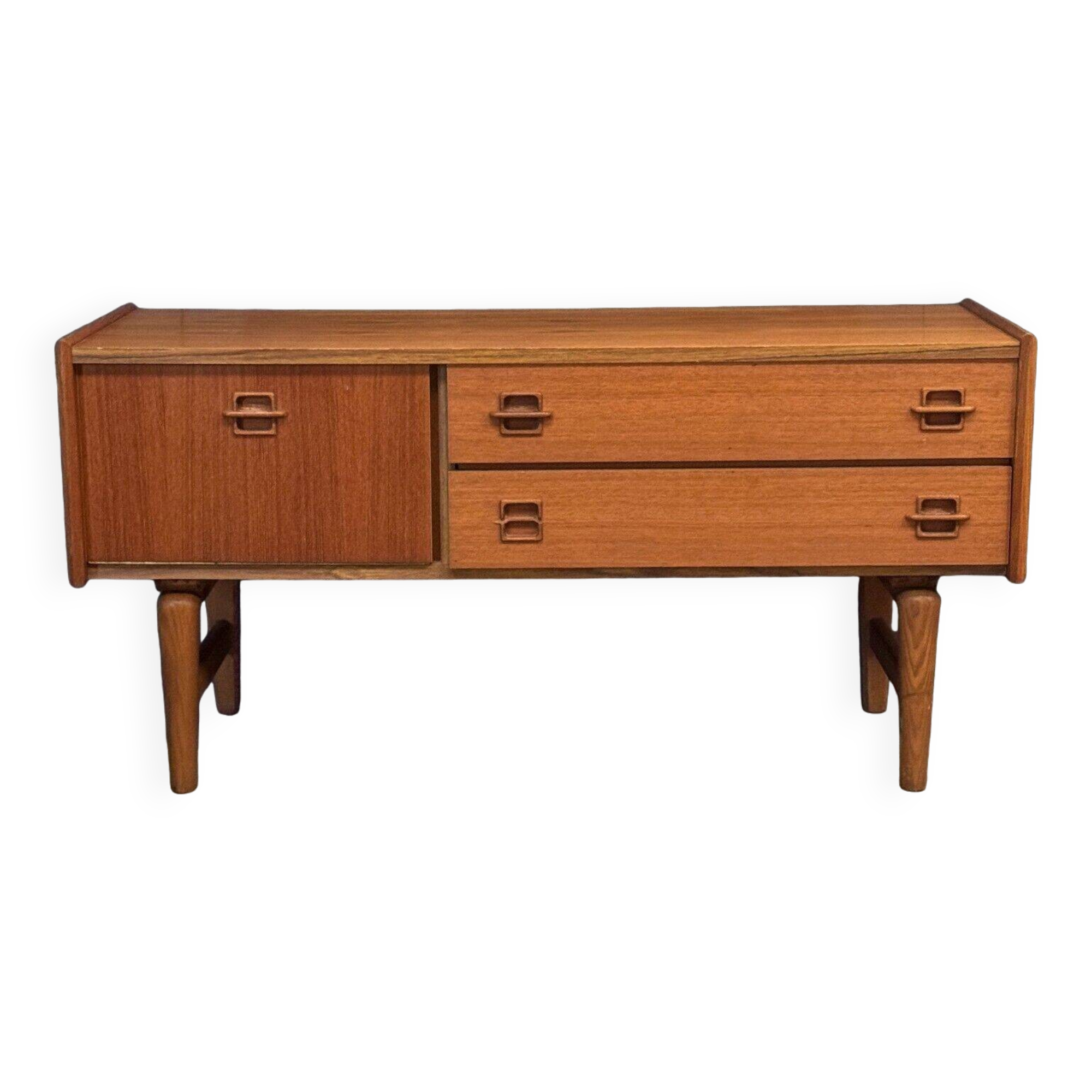 Scandinavian sideboard with 2 drawers, 1960