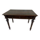 Bureau ancien 1 tiroir de style Henri II