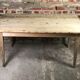 Farm table in raw pichepin 1900s