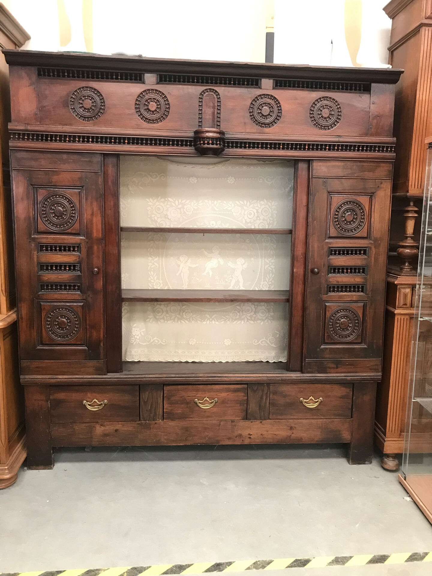 "Breton" wardrobe with sliding door