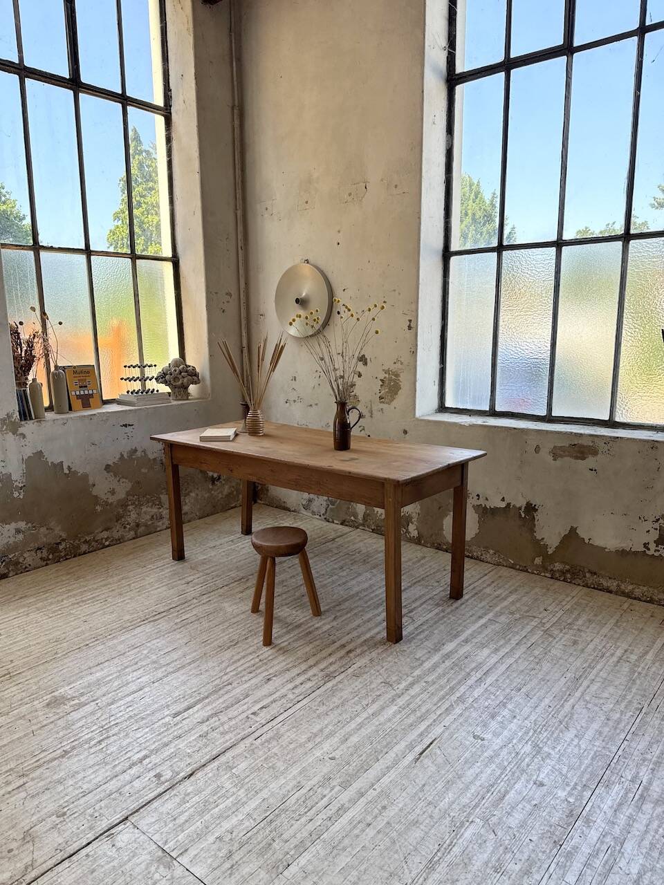 Cherry farmhouse table 1m8