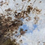 Peinture ancienne de paysage