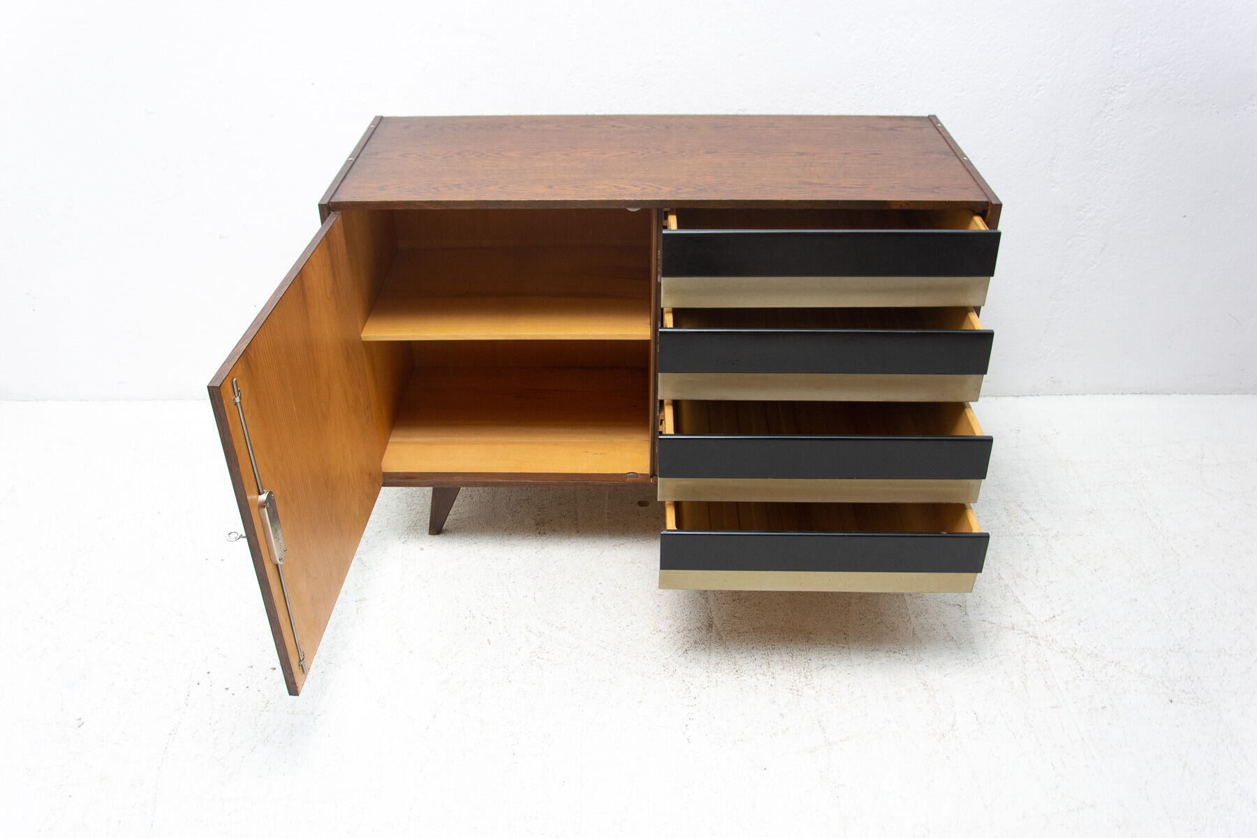 Mid century chest of drawers U-458 by Jiri Jiroutek, Czechoslovakia, 1960´s