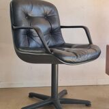 Stellcase Strafor Randall Buck DLG armchair by Pollock for Knoll