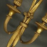 Large Louis XVI style ribbon applique