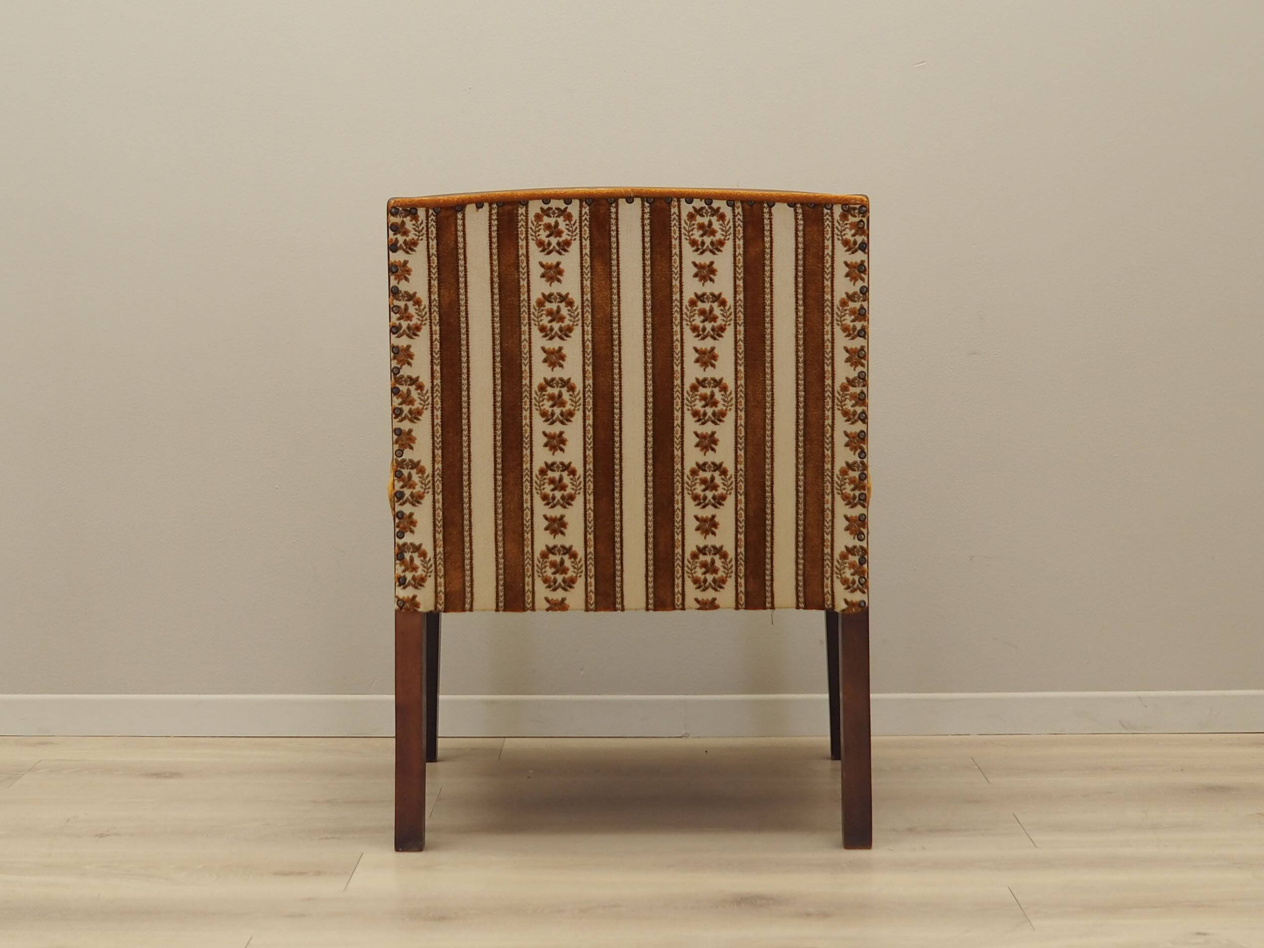 Mahogany armchair, Danish design, 1970s, production: Denmark