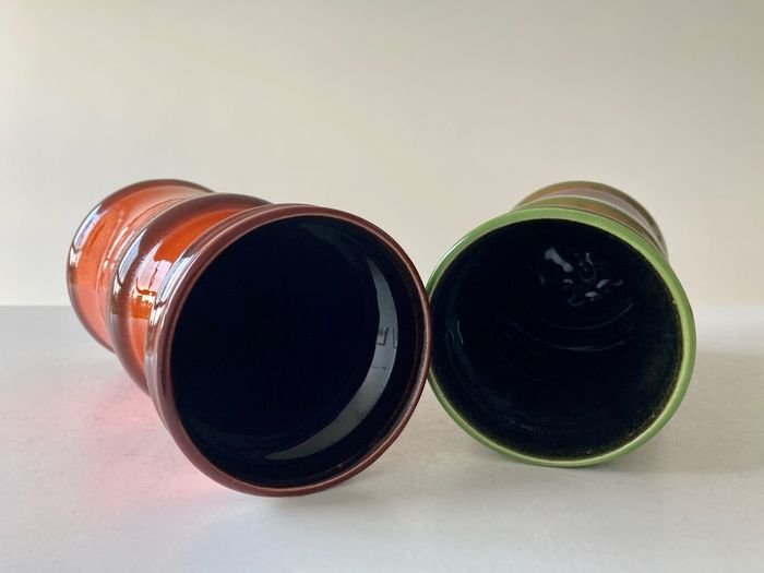 2 vintage vases from West Germany by Alfred Klein (AK) Keramik