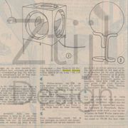 Globe table lamp by Aldo van den Nieuwelaar for Domani Design, 60s