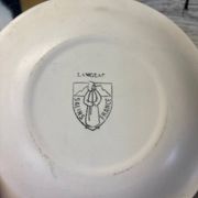 Set of dessert and dinner plates Langeac les Salins