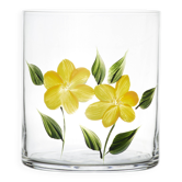 Gobelet en cristal bouton d’or