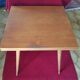 Table d'appoint vintage pieds compas scandinave