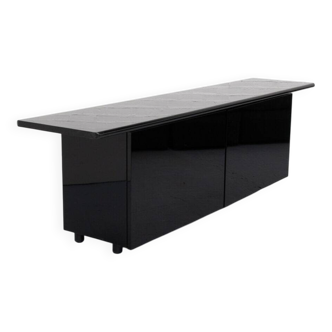 Italian high-gloss sideboard, 1980s