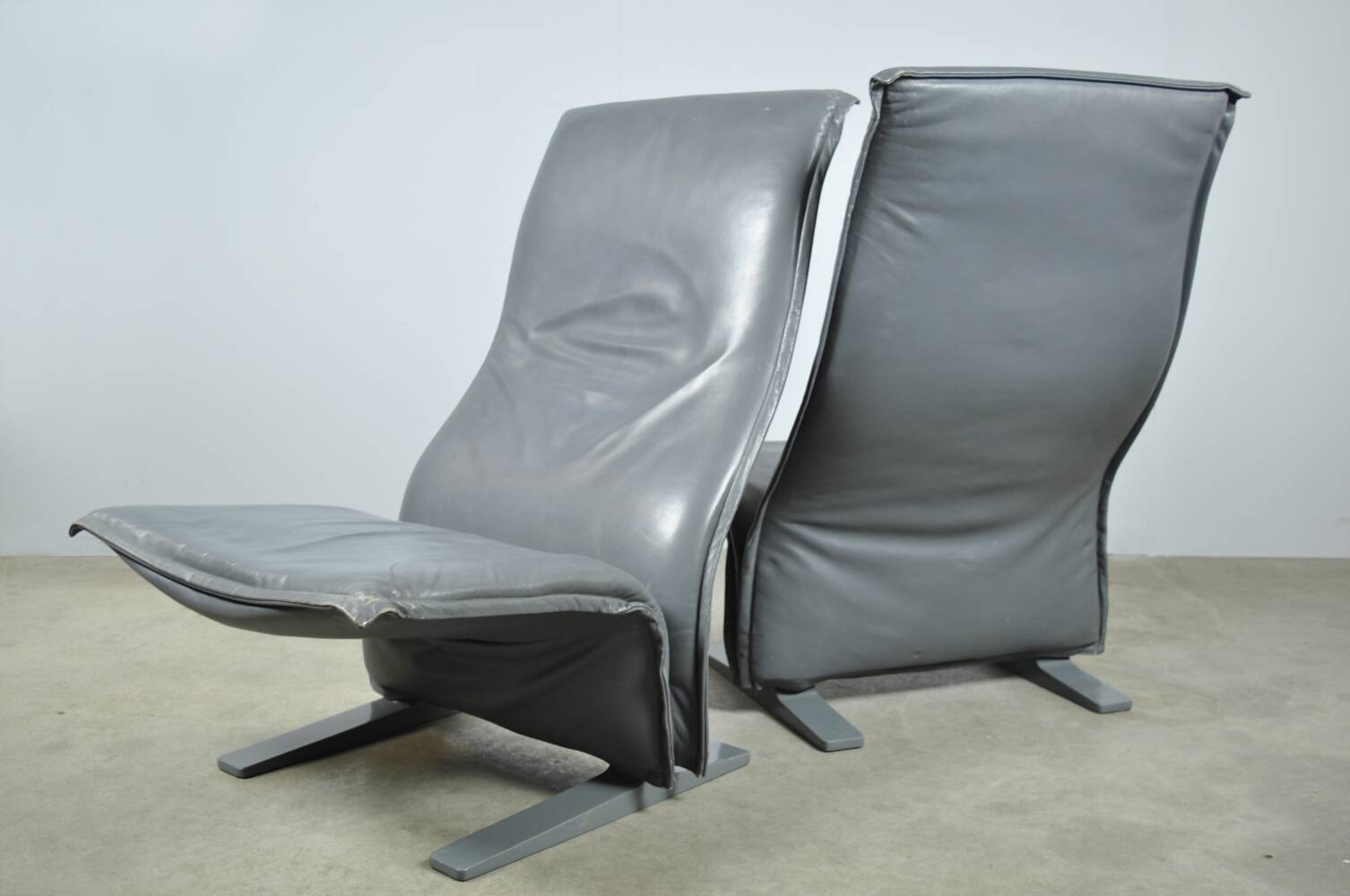 Artifort / vintage easy concorde chairs / pierre paulin / france 1960s