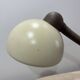 Klaus Hempel desk lamp for Hustadt Leuchten, ochre and beige, 1970s–80s