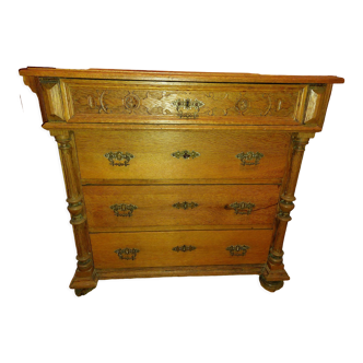 Commode en chêne