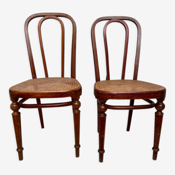 Paire chaises bistrot Fischel No41