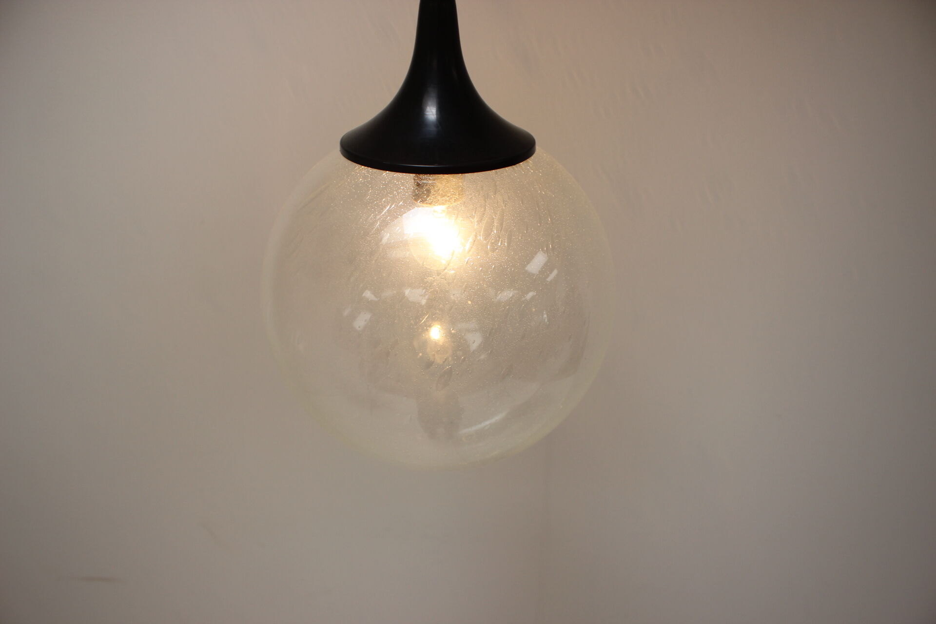 Mid-Century Glass Pendant, 1960's
