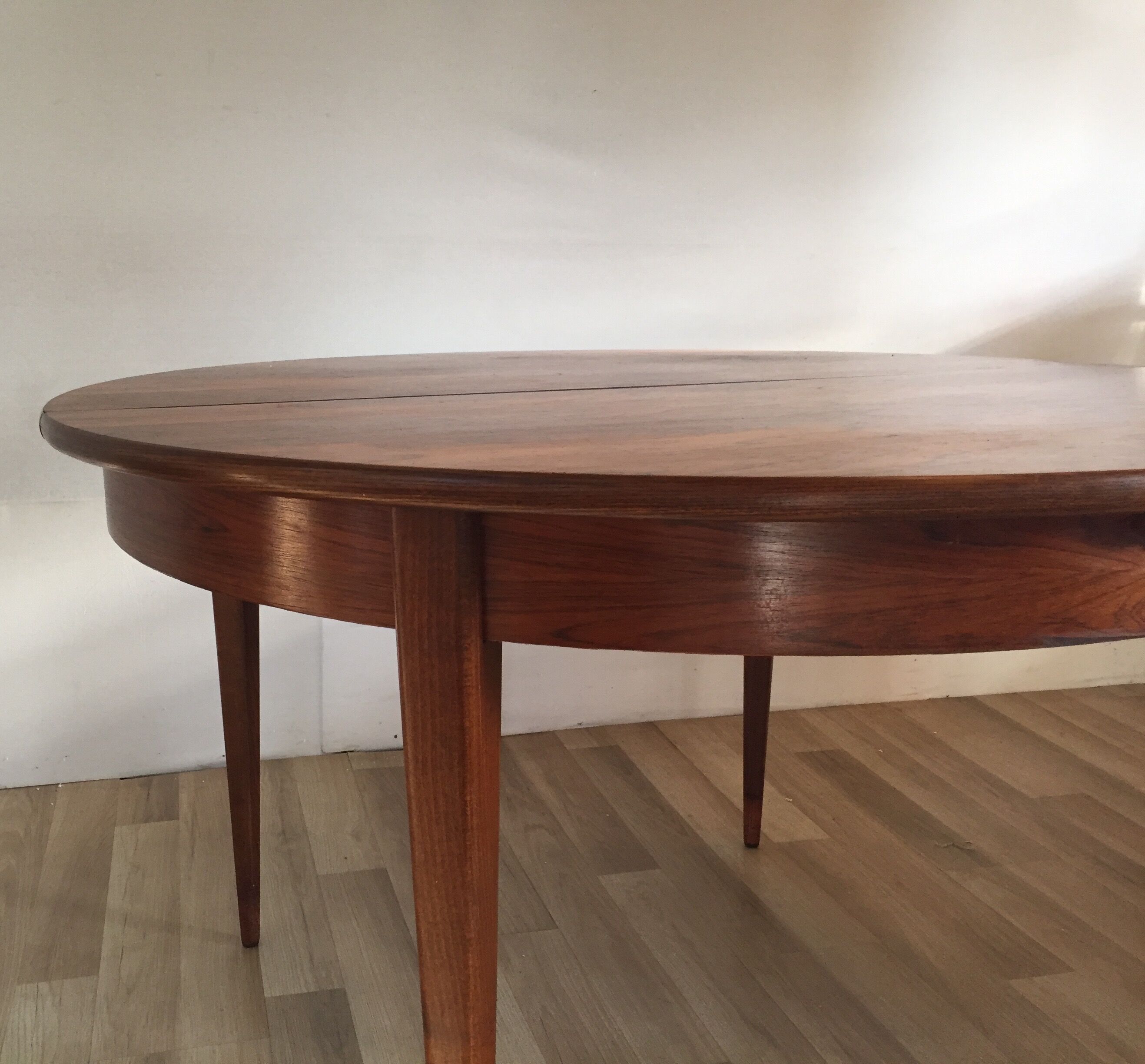 Scandinavian rosewood dining table