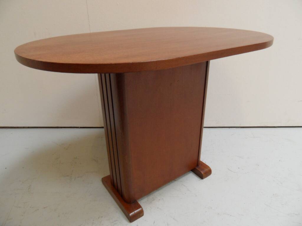 Table basse ovale Art Déco