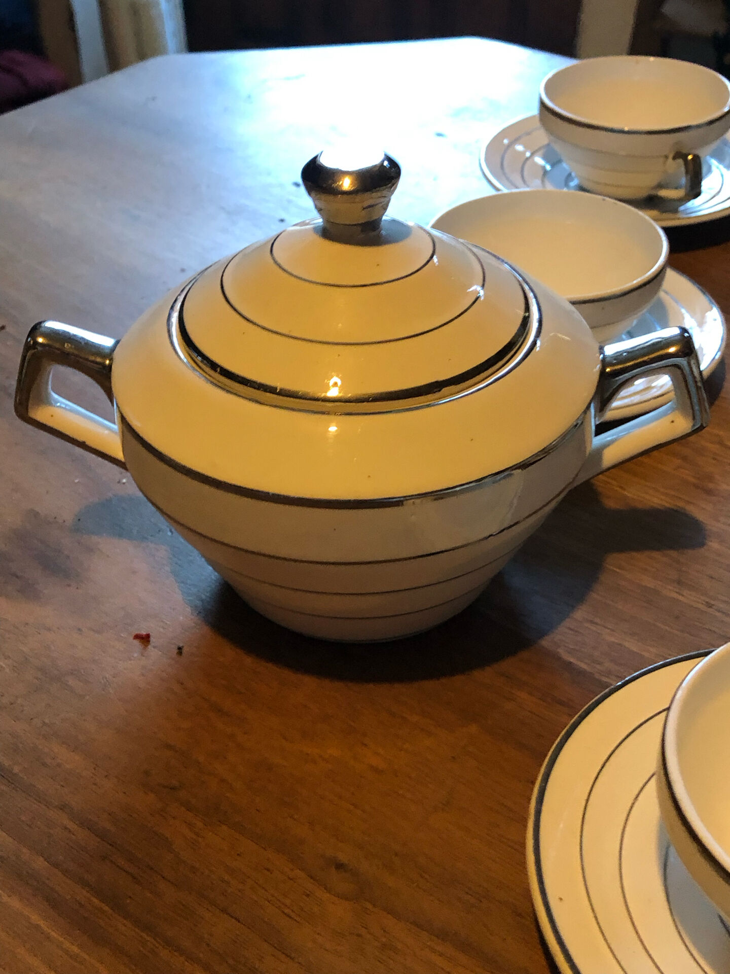 Art Deco coffee service