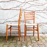 Spinetto rope chairs by Chiavari