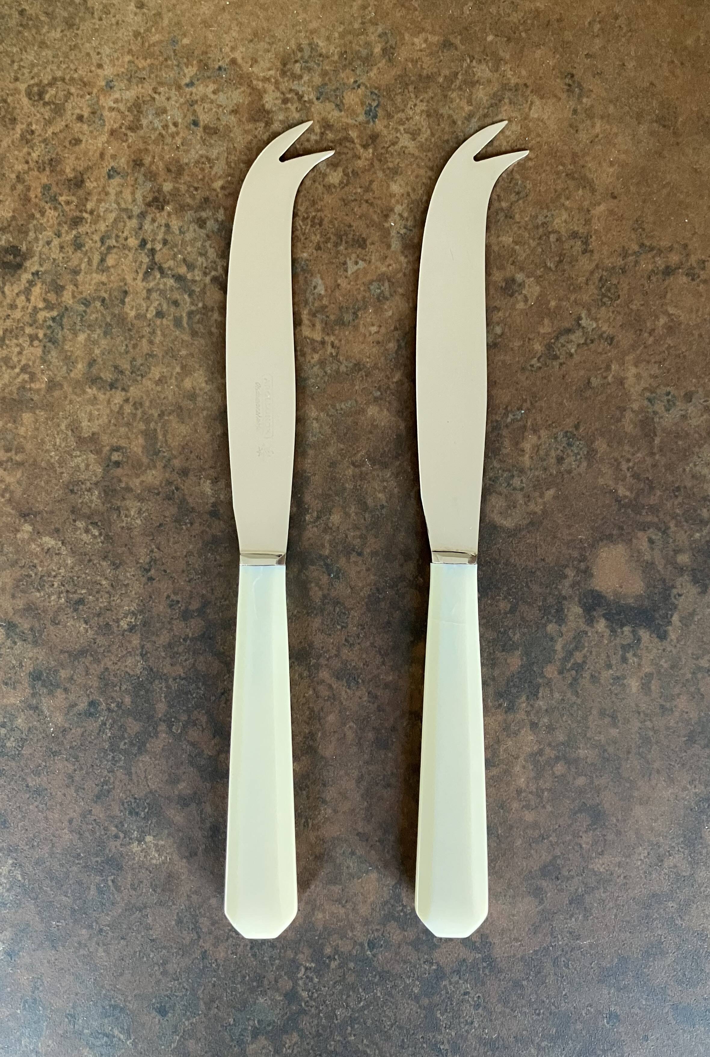 Vintage cheese knives