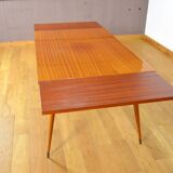 Vintage Mahogany Table French Work 1960